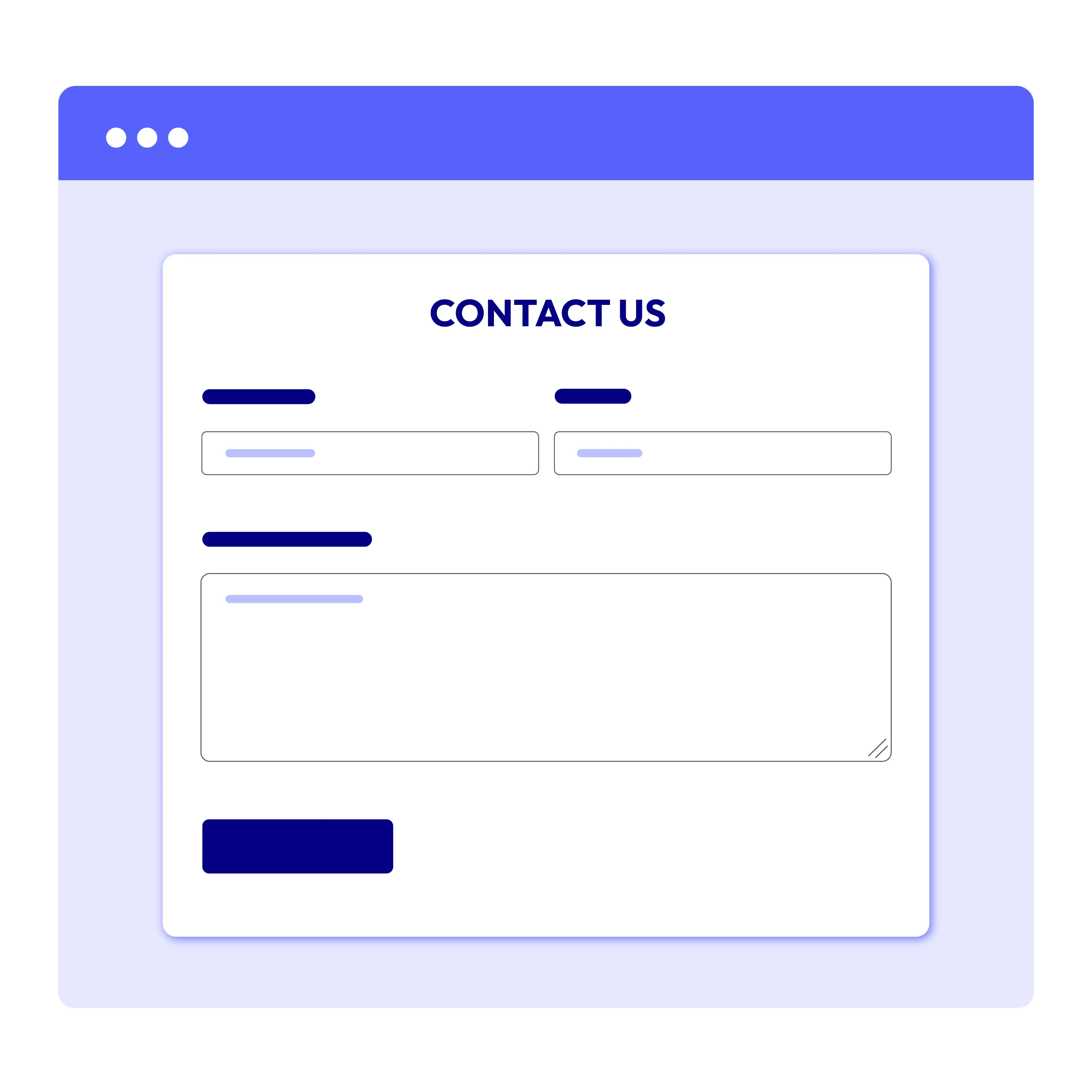Create Contact Us page